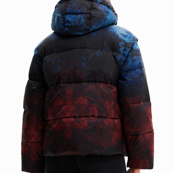 Desigual Padded gilet-jacket M - Picture 4 of 5